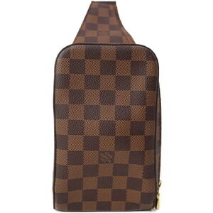 Louis Vuitton Damier Ebene Geronimos Body Crossbody Bag Brown